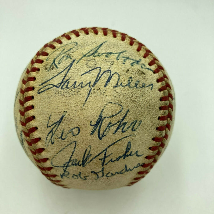 1966 New York Mets Team Signed Autographed Baseball