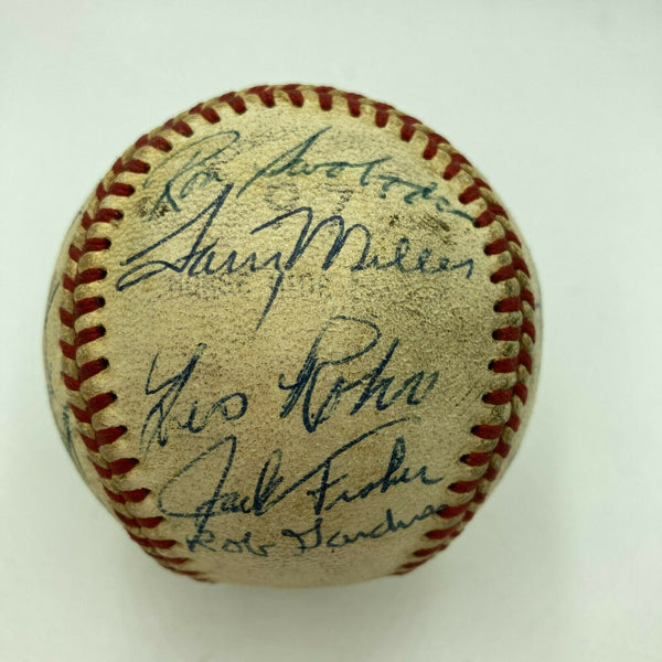 1966 New York Mets Team Signed Autographed Baseball