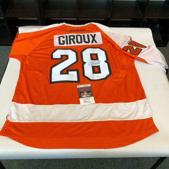 Claude Giroux Signed Authentic Reebok Philadelphia Flyers Jersey JSA COA