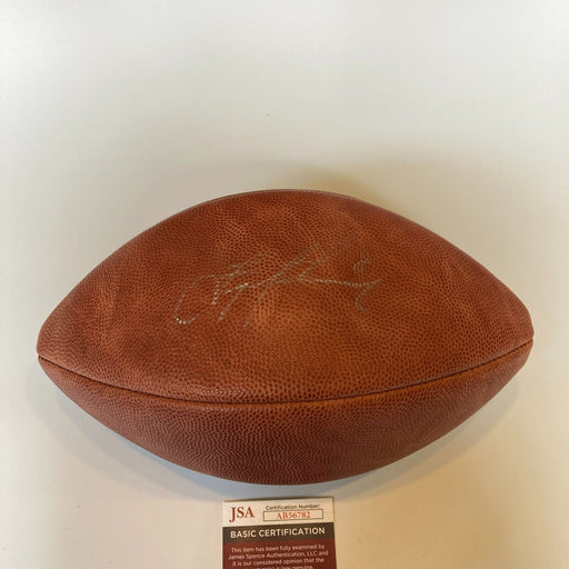 Troy Aikman Dallas Cowboys Signed Wilson NFL Game Football With JSA COA