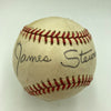 James Jimmy Stewart Signed National League Baseball JSA COA Movie Star