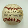 1937 Cleveland Indians Team Signed Official American League Baseball JSA COA