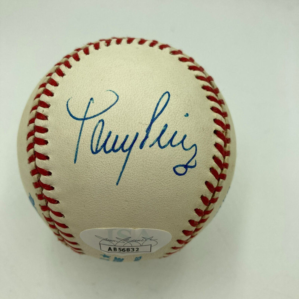 Tony Perez Signed Official American League Baseball JSA Sticker
