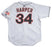 2011 Bryce Harper Rookie Signed Game Used Minor League Suns Jersey Beckett COA
