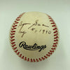 By Saam HOF 8-5-1990 Single Signed Baseball Philadelphia Phillies JSA COA RARE