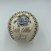 2002 All Star Game Team Signed Baseball Mike Piazza Frank Robinson Vlad Guerrero