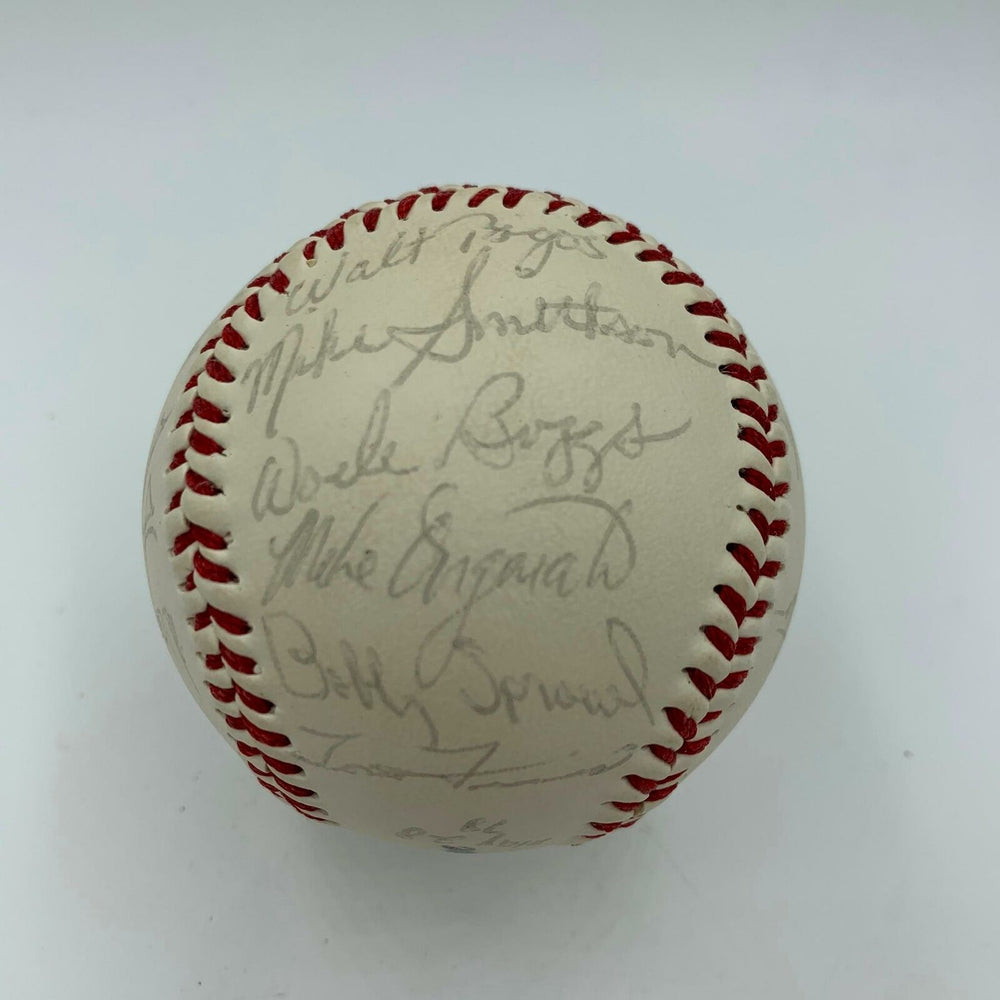 1978 Bristol Red Sox Team Signed Baseball Wade Boggs Pre Rookie Minor League JSA