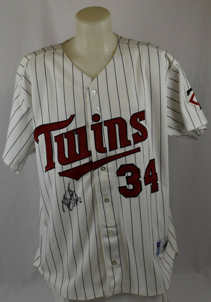 Minnesota Twins Authentic Game Used Russell Athletic 2001 MLB Baseball  Jersey