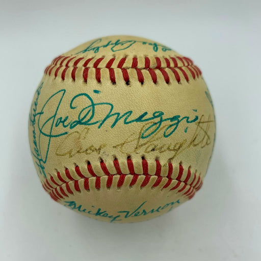 Joe Dimaggio Harmon Killebrew Billy Williams Hall Of Fame Multi Signed Baseball