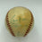 Historic Lou Gehrig 1939 Final All Star Game Team Signed Baseball With JSA COA