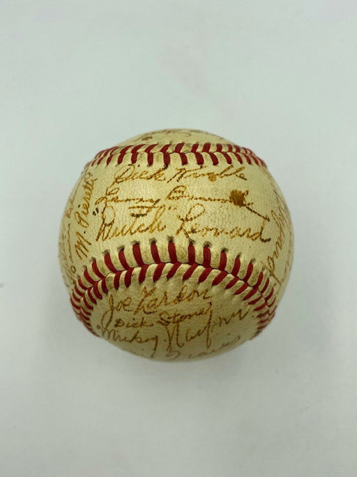 1945 Washington Senators Team Signed Official American League Baseball JSA COA