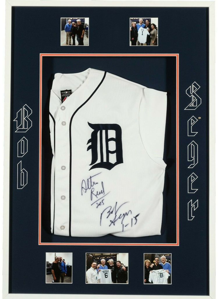 Al Kaline Autographed and Framed Detroit Tigers Jersey