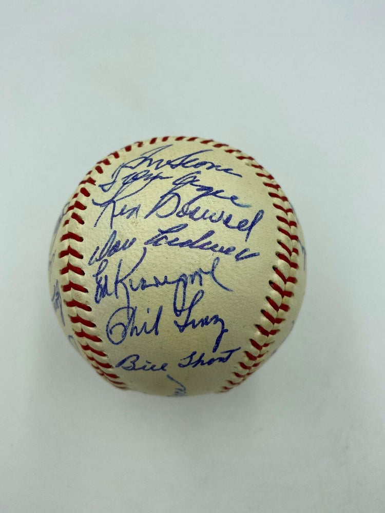 Stunning Tom Seaver Rookie Era 1968 New York Mets Team Signed Baseball JSA COA