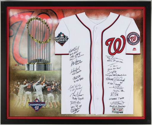 2019 Washington Nationals World Series Series Champs Team Signed Jersey Fanatics