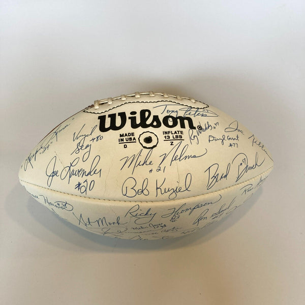 1981 Washington Redskins Signed Vintage Wilson NFL Game Football