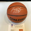 Beautiful Kobe Bryant Signed Spalding NBA Basketball Mint Auto Beckett COA