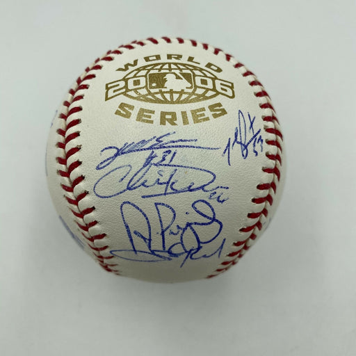 The Finest 2006 St. Louis Cardinals World Series Champs Team Signed Baseball JSA