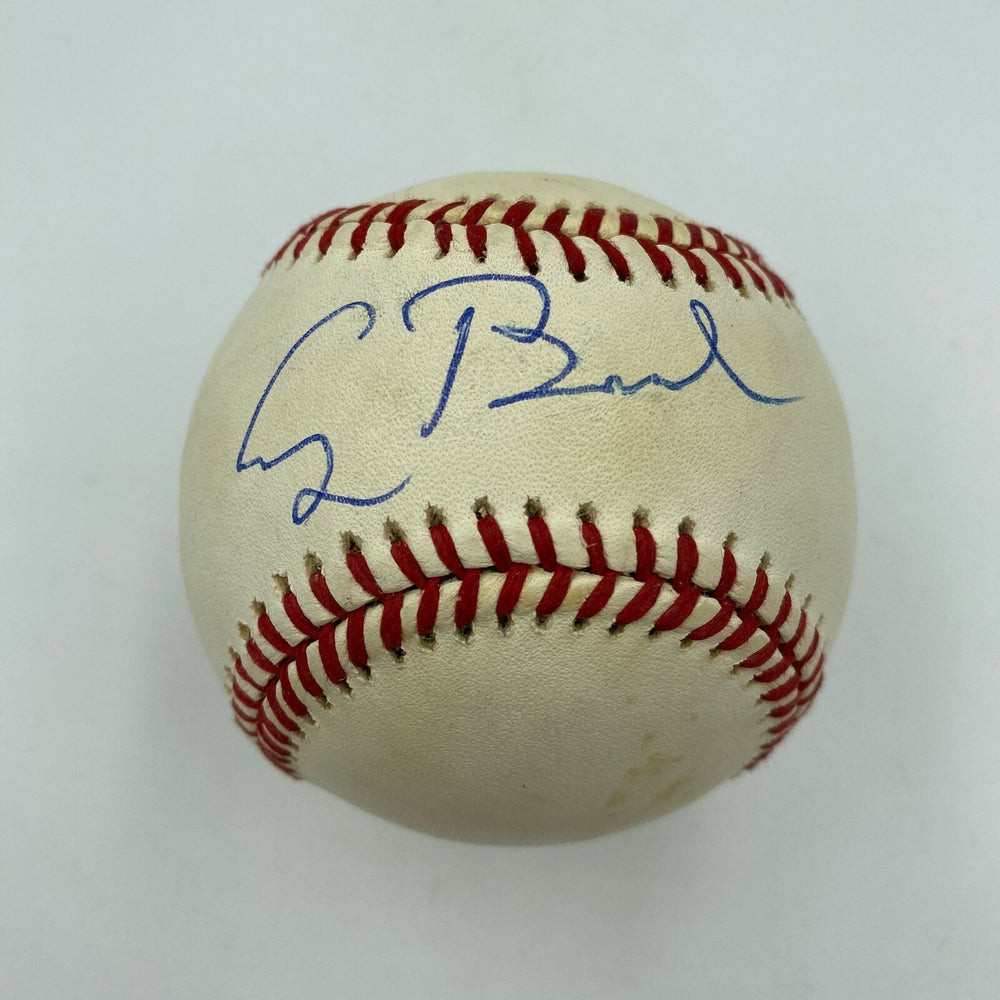 President George H.W. Bush Signed 1992 National League Baseball With JSA COA