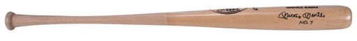 Mickey Mantle No. 7 Signed Louisville Slugger Game Model Bat PSA DNA 10 GEM MINT