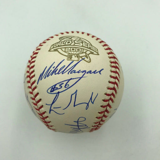 RARE 2001 Arizona Diamondbacks World Series Champs Team Signed Baseball JSA COA