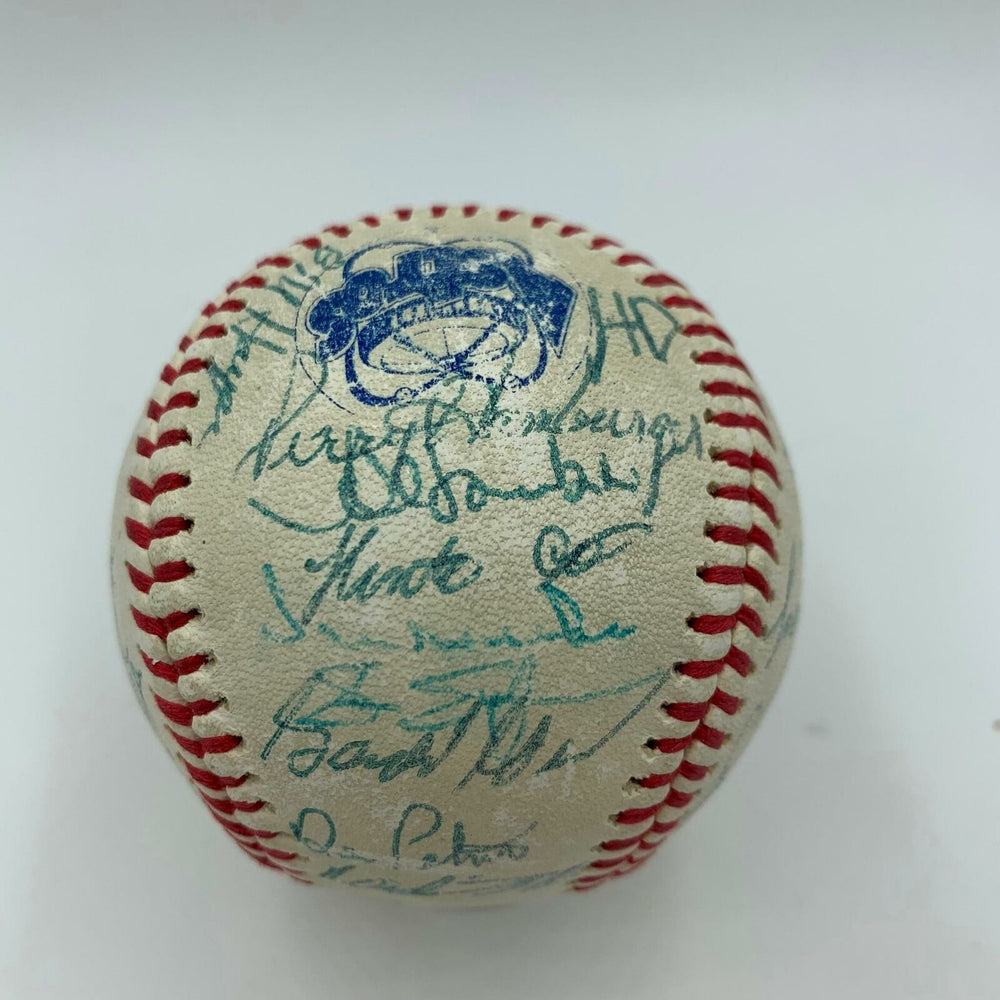 1980's Houston Astros Team Signed Autographed Baseball 30 Sigs