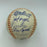 1974 All Star Game Signed Baseball Yogi Berra Carlton Fisk Rose Bench JSA COA