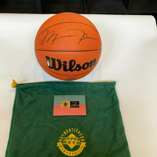 Michael Jordan Signed "I'm Back" 1995 NBA Basketball UDA Upper Deck COA RARE