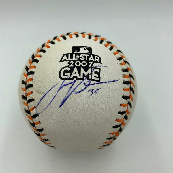 Justin Verlander Signed Official 2007 All Star Game Baseball With JSA COA