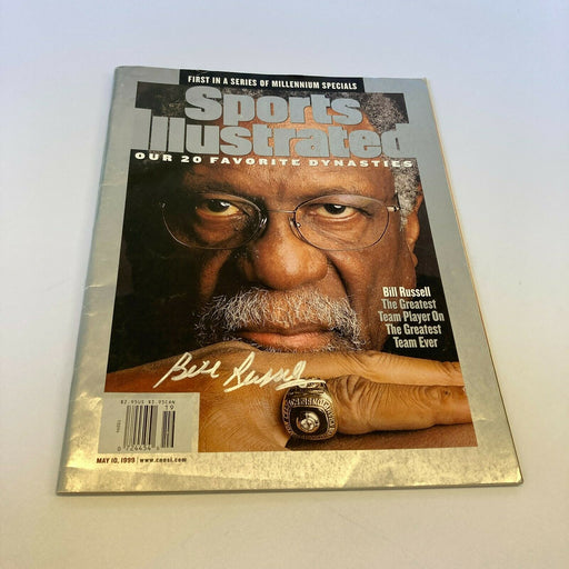 Bill Russell Signed 1999 Sports Illustrated Magazine JSA COA