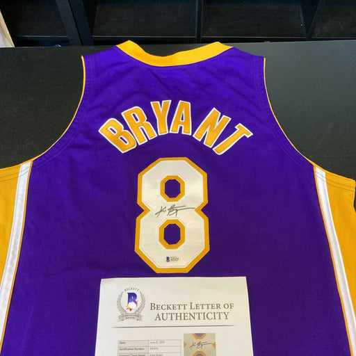 Kobe Bryant Signed Nike Authentic Los Angeles Lakers Jersey Beckett & PSA DNA