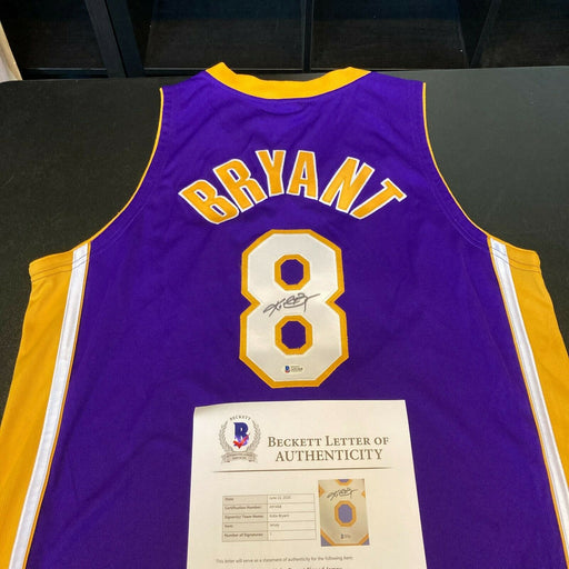 Kobe Bryant Signed Nike Authentic Los Angeles Lakers Jersey Beckett & PSA DNA