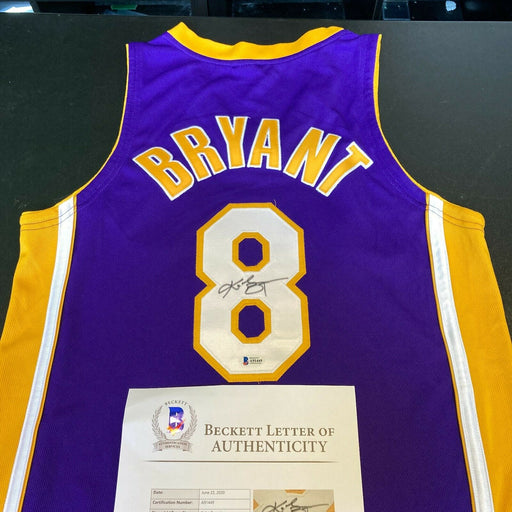 Kobe Bryant Signed Nike Authentic Los Angeles Lakers Jersey Beckett & PSA DNA