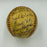 Cy Young Jimmie Foxx Tris Speaker Hall Of Fame Signed Baseball 27 Sigs PSA & JSA