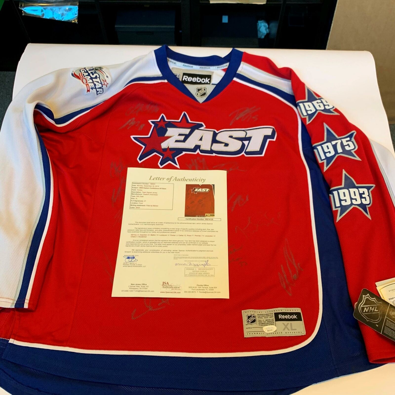ALEX OVECHKIN Autographed Capitals Authentic 2023 All-Star Game