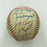 1988 Cleveland Indians Team Signed Official American League Baseball