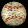 1942 St. Louis Cardinals World Series Champs Team Signed Game Used Baseball BAS