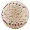 1929 Philadelphia Athletics A's World Series Champs Team Signed Baseball JSA COA