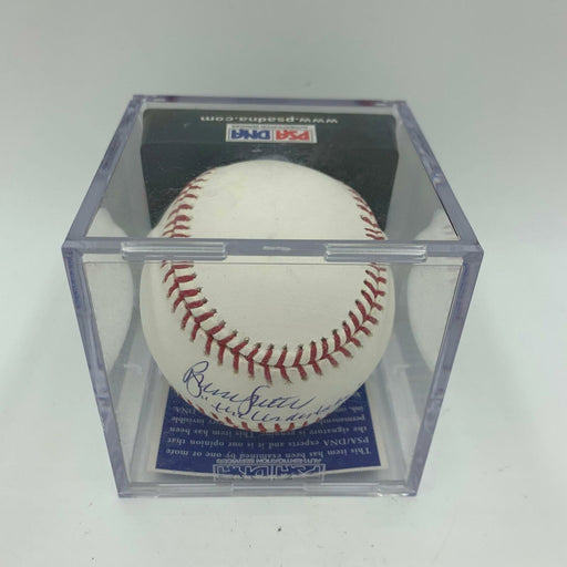 Bruce Sutter "The Undertaker" Signed MLB Baseball PSA DNA COA Graded 9.5 Mint+