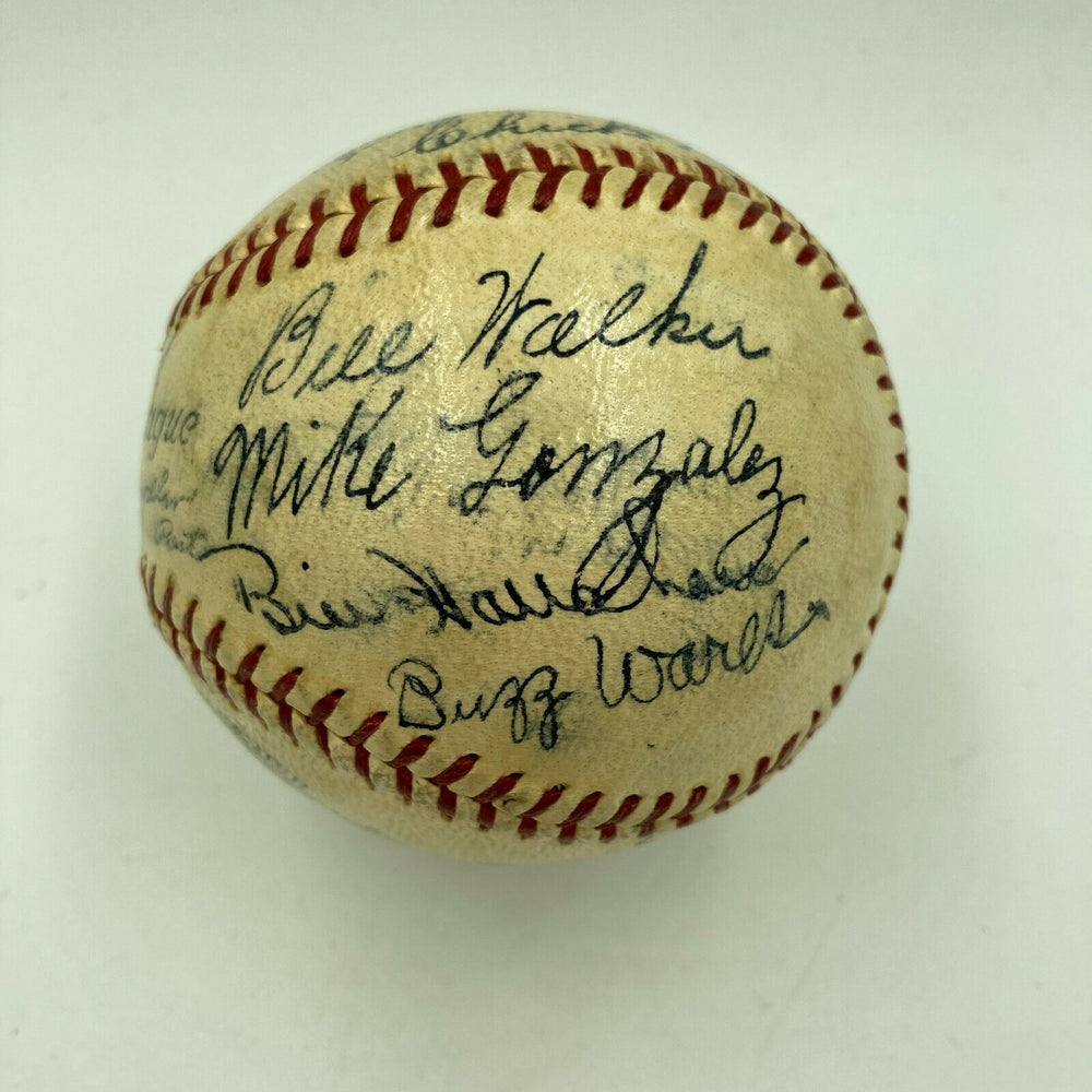 Stunning 1934 St. Louis Cardinals World Series Champs Team Signed Baseball JSA