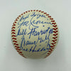 Ford Frick Warren Giles William Harridge Joe Cronin Dimaggio Signed Baseball JSA