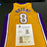 Kobe Bryant Signed 2000-01 Game Issued Los Angeles Lakers Jersey Beckett & PSA