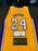 Kobe Bryant Signed Los Angeles Lakers #24 Adidas Game Model Jersey Panini COA