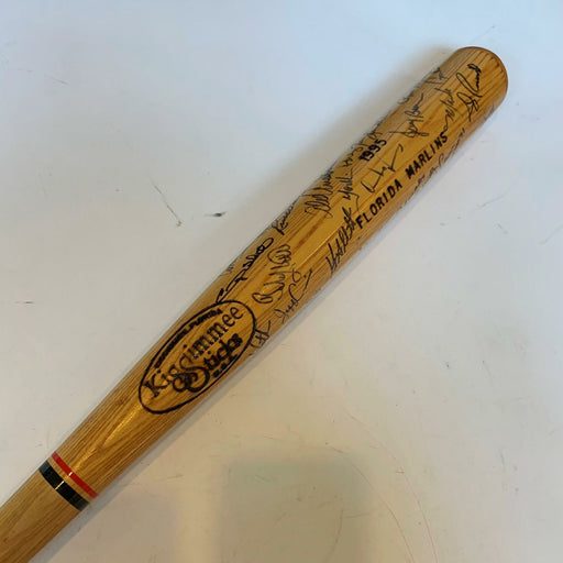 1995 Florida Marlins Team Signed Autographed Baseball Bat 37 Signatures