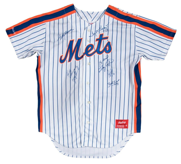 New York Mets Legends Signed Jersey Tom Seaver Gary Carter Yogi