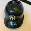 Derek Jeter Signed Authentic 1990's New York Yankees Game Model Helmet Steiner