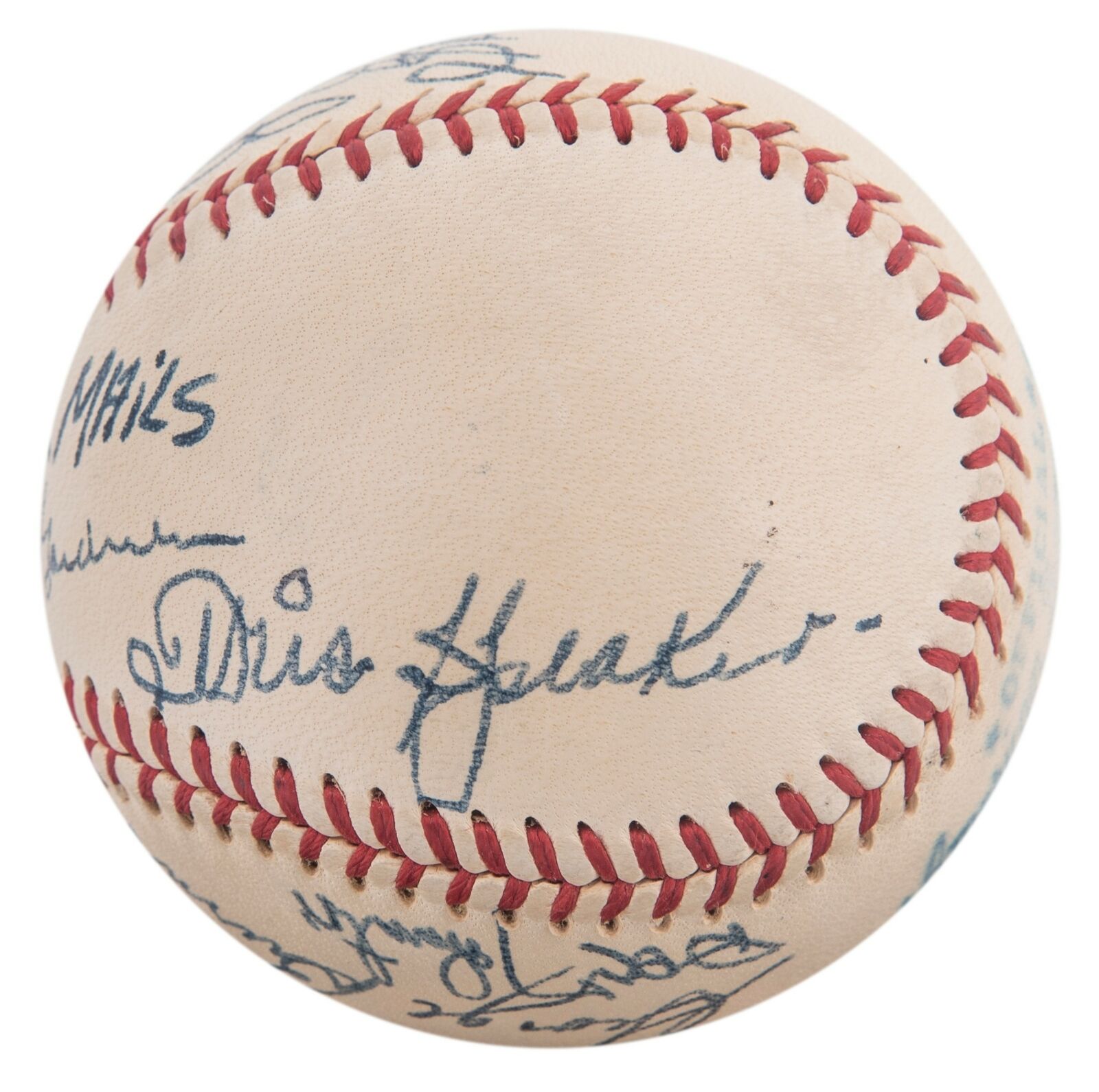 The Finest 1920 Cleveland Indians World Series Champs Team Signed Baseball JSA