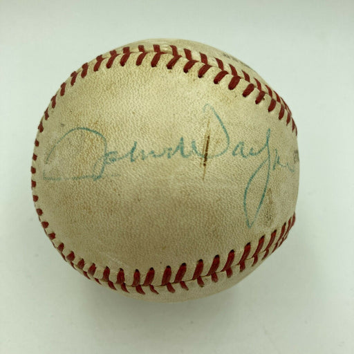 Extraordinary John Wayne Single Signed Autographed 1950's Baseball With JSA COA
