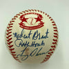 Hall Of Fame Multi Signed Cracker Jack Old Timers Game Baseball Beckett COA