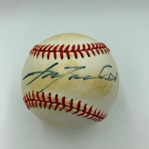 JOHN TRAVOLTA Signed Autographed National League Baseball JSA COA
