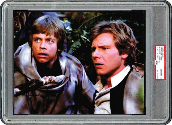 Harrison Ford Signed 8x10 Star Wars Photo PSA/DNA PSA Graded GEM MINT 10